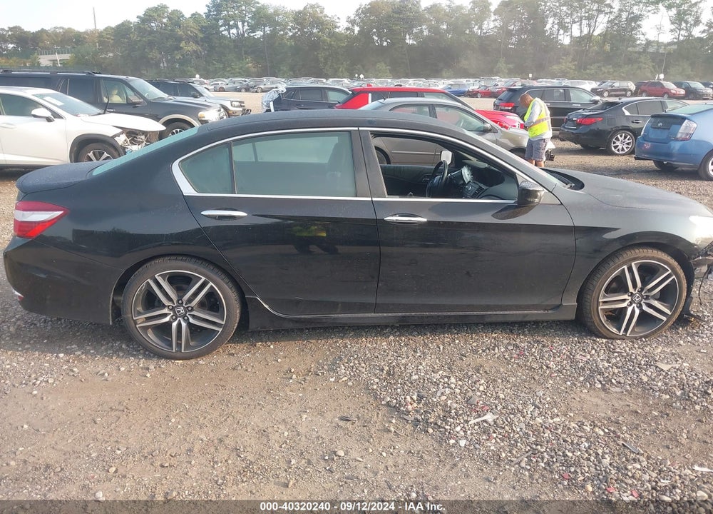 2017 HONDA ACCORD SPORT SE VIN: 1HGCR2F13HA072624