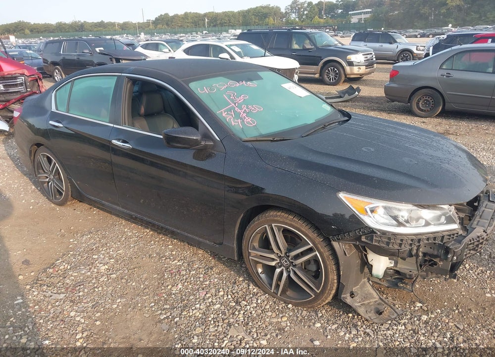 2017 HONDA ACCORD SPORT SE VIN: 1HGCR2F13HA072624