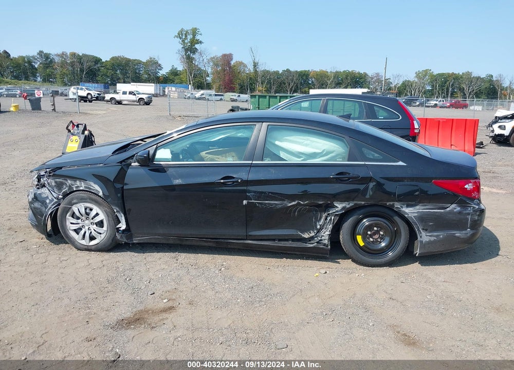 2012 HYUNDAI SONATA GLS VIN: 5NPEB4AC4CH323006