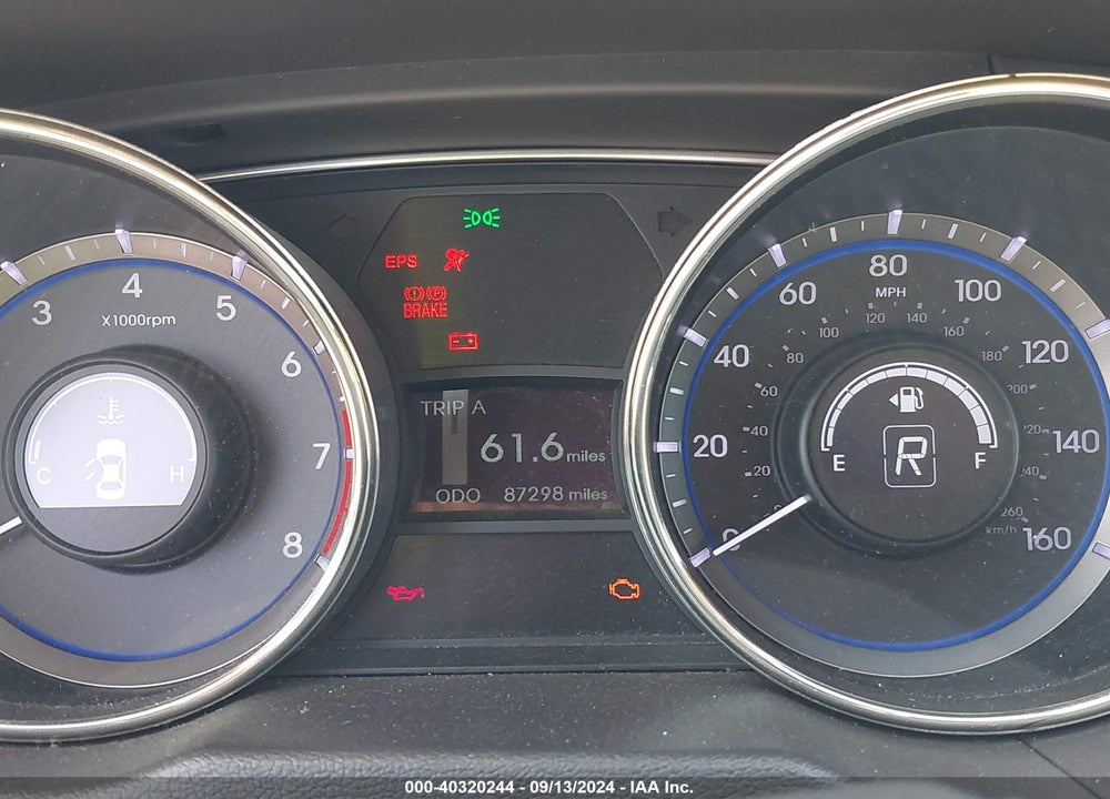 2012 HYUNDAI SONATA GLS VIN: 5NPEB4AC4CH323006