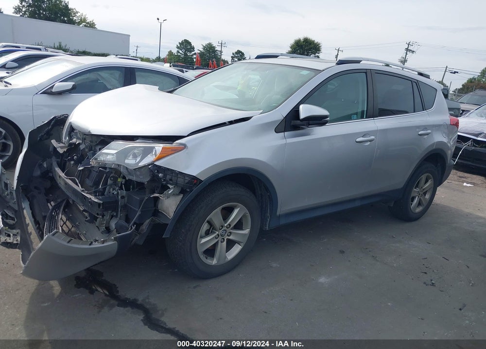 2015 TOYOTA RAV4 XLE VIN: 2T3WFREV9FW133216
