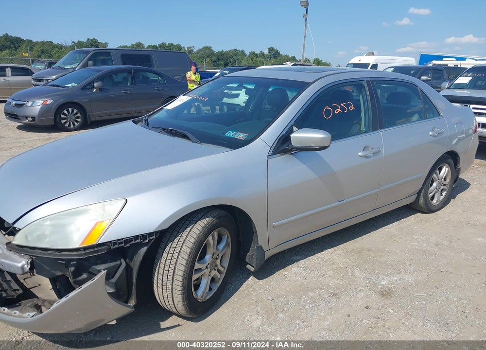 2006 HONDA ACCORD 2.4 EX VIN: 1HGCM56816A040927