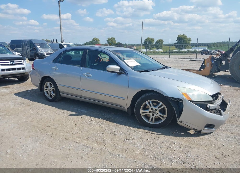 2006 HONDA ACCORD 2.4 EX VIN: 1HGCM56816A040927