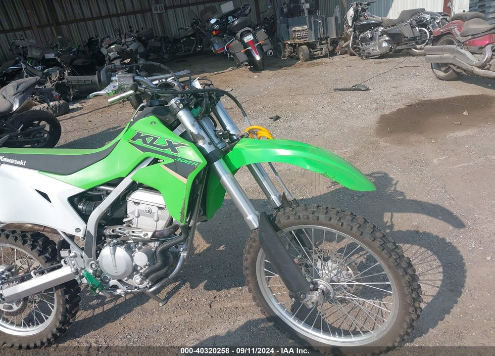 2022 KAWASAKI KLX300 C VIN: JKALX8C14NDA16100