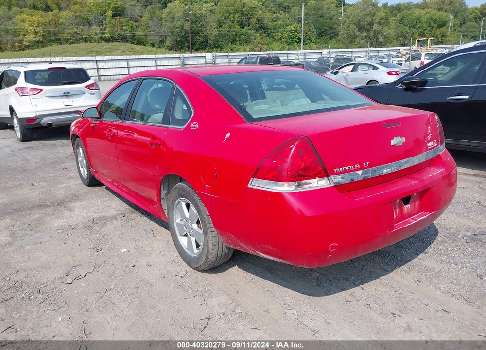 2009 CHEVROLET IMPALA LT VIN: 2G1WT57N491301249