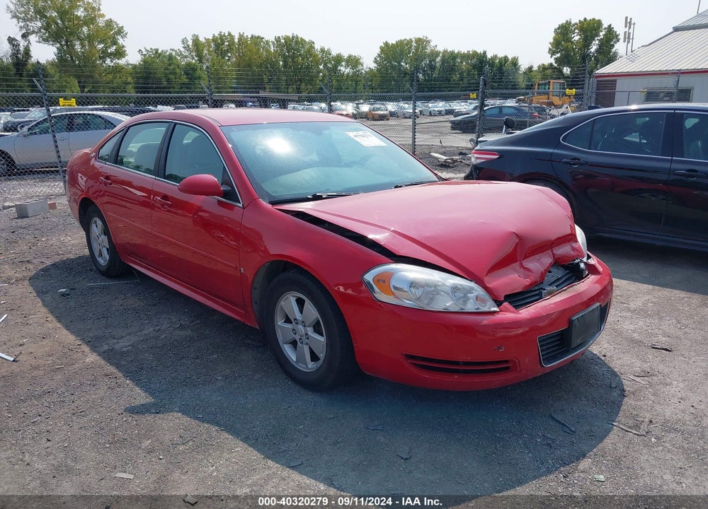 2009 CHEVROLET IMPALA LT VIN: 2G1WT57N491301249