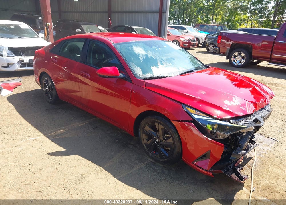2021 HYUNDAI ELANTRA SEL VIN: KMHLS4AG7MU066260