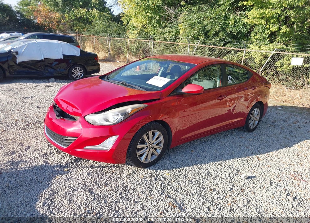 2015 HYUNDAI ELANTRA SE VIN: KMHDH4AE5FU277865