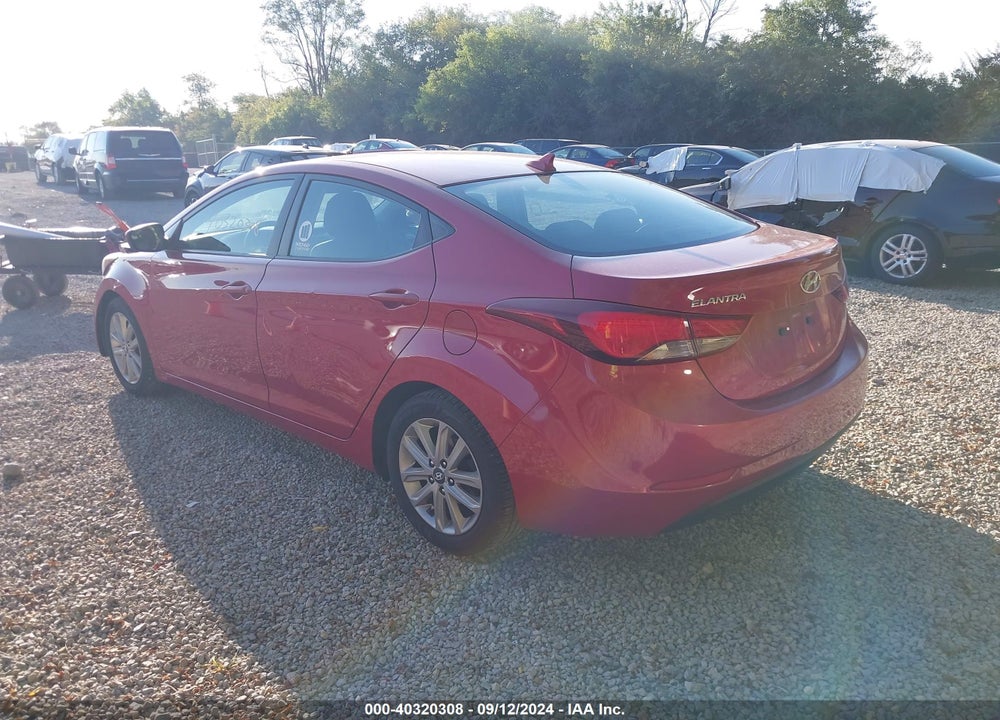 2015 HYUNDAI ELANTRA SE VIN: KMHDH4AE5FU277865