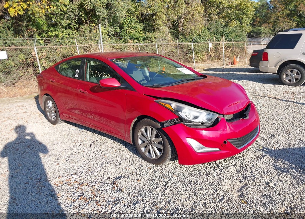 2015 HYUNDAI ELANTRA SE VIN: KMHDH4AE5FU277865