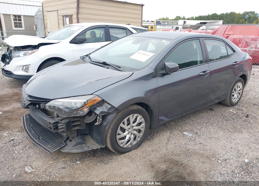 2019 TOYOTA COROLLA LE VIN: 5YFBURHEXKP900754