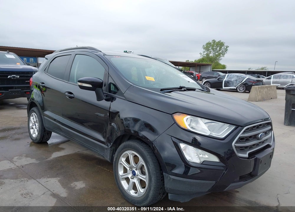 2018 FORD ECOSPORT SE VIN: MAJ3P1TE8JC190335