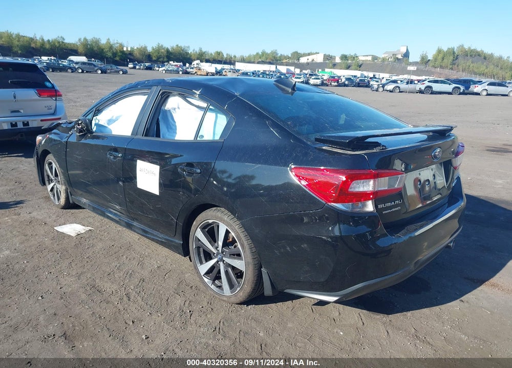 2019 SUBARU IMPREZA 2.0I SPORT VIN: 4S3GKAM63K3616287