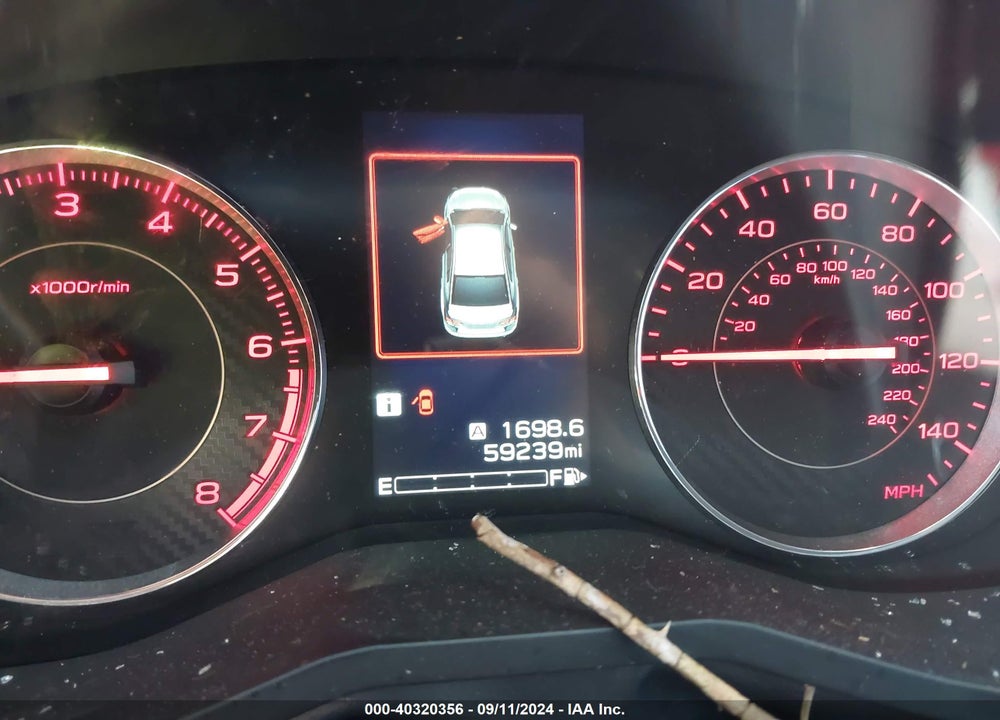 2019 SUBARU IMPREZA 2.0I SPORT VIN: 4S3GKAM63K3616287