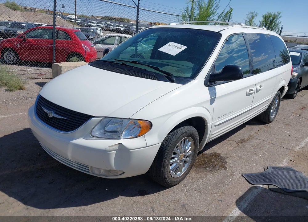 2001 CHRYSLER TOWN & COUNTRY LIMITED VIN: 2C8GP64L81R392037