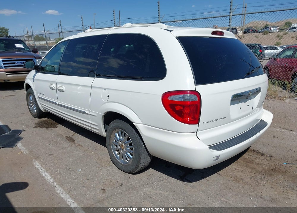 2001 CHRYSLER TOWN & COUNTRY LIMITED VIN: 2C8GP64L81R392037