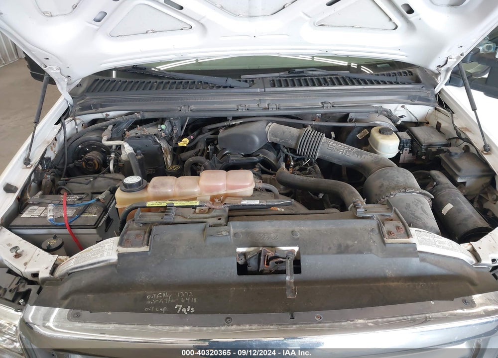 2001 FORD F-250 XL/XLT VIN: 1FTNF20L81EA96636