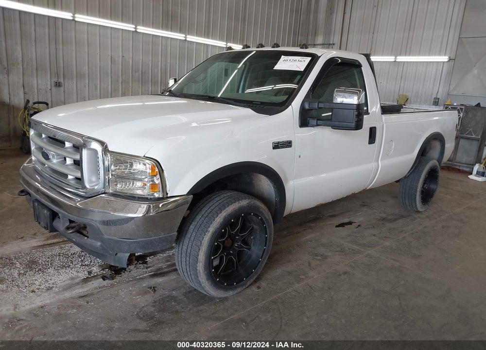 2001 FORD F-250 XL/XLT VIN: 1FTNF20L81EA96636