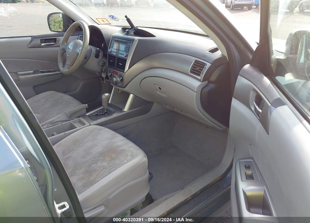 2009 SUBARU FORESTER 2.5X VIN: JF2SH63679H761094