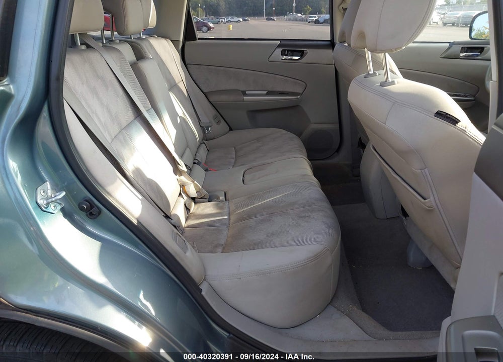2009 SUBARU FORESTER 2.5X VIN: JF2SH63679H761094