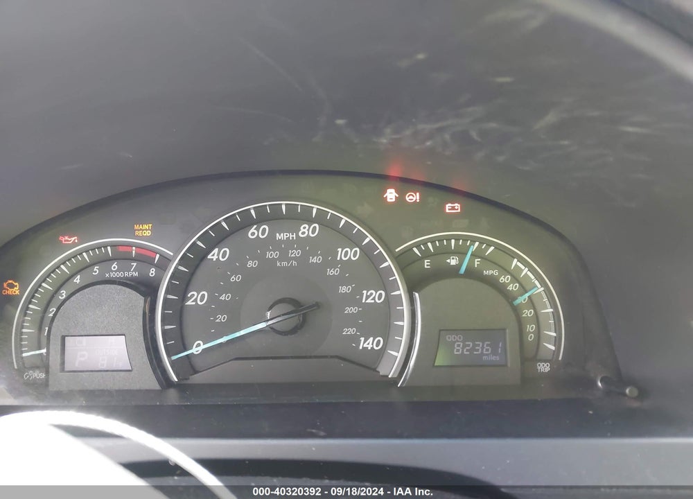 2012 TOYOTA CAMRY LE VIN: 4T4BF1FK1CR266583