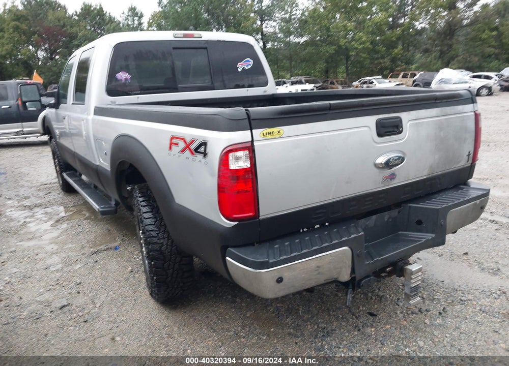 2013 FORD F-250 LARIAT VIN: 1FT7W2BT3DEB03535
