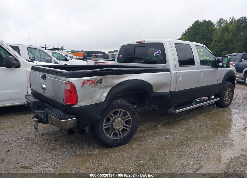 2013 FORD F-250 LARIAT VIN: 1FT7W2BT3DEB03535