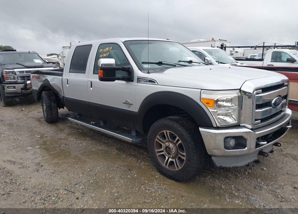2013 FORD F-250 LARIAT VIN: 1FT7W2BT3DEB03535