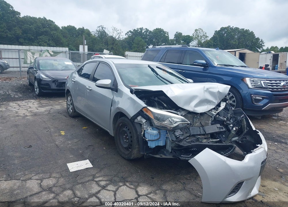2016 TOYOTA COROLLA LE VIN: 2T1BURHE8GC634979