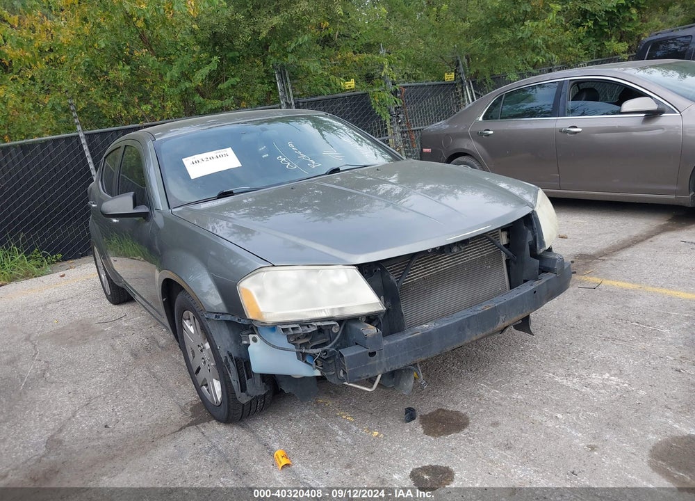 2013 DODGE AVENGER SE VIN: 1C3CDZAB0DN591000