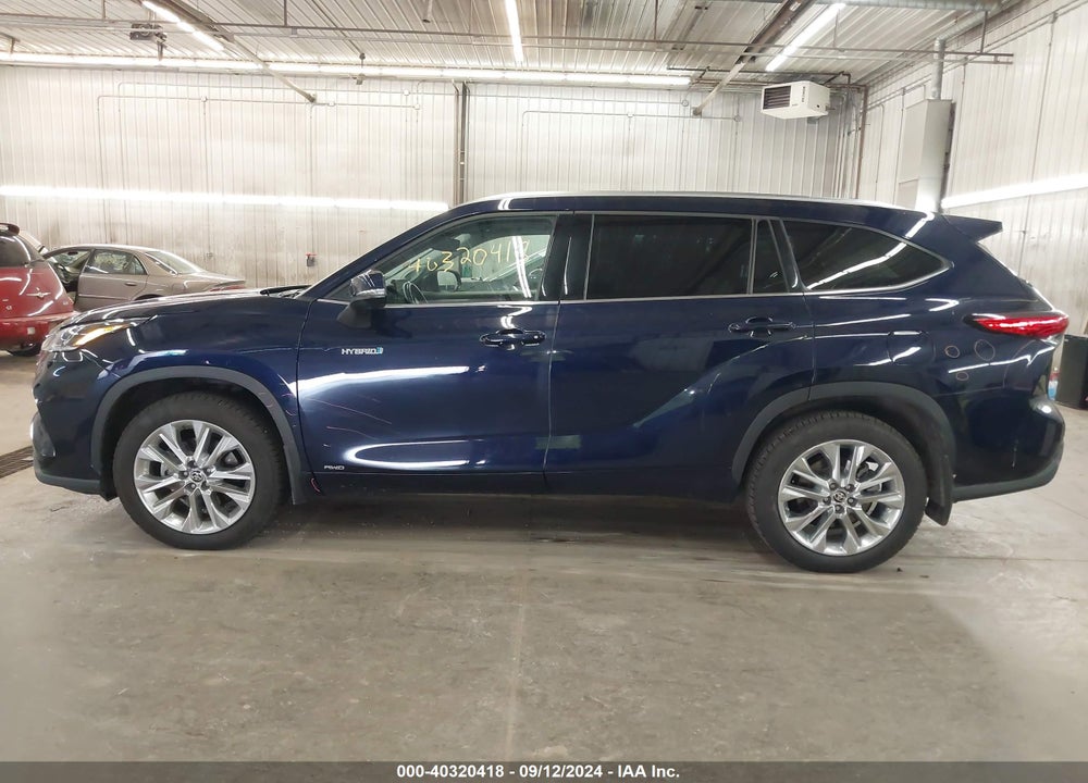 2021 TOYOTA HIGHLANDER HYBRID LIMITED VIN: 5TDXBRCH7MS519306