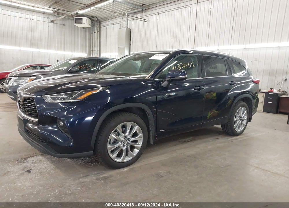2021 TOYOTA HIGHLANDER HYBRID LIMITED VIN: 5TDXBRCH7MS519306