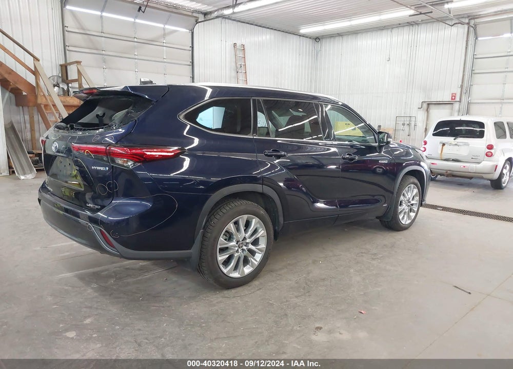 2021 TOYOTA HIGHLANDER HYBRID LIMITED VIN: 5TDXBRCH7MS519306
