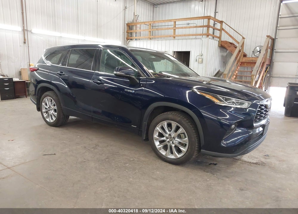 2021 TOYOTA HIGHLANDER HYBRID LIMITED VIN: 5TDXBRCH7MS519306