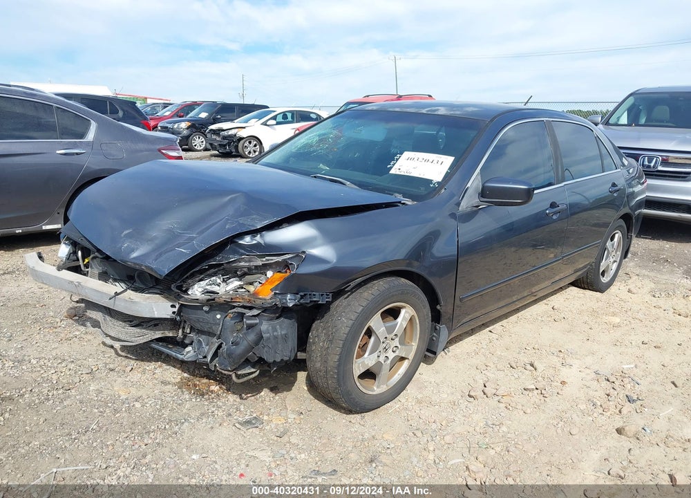 2005 HONDA ACCORD HYBRID IMA VIN: JHMCN36535C007290