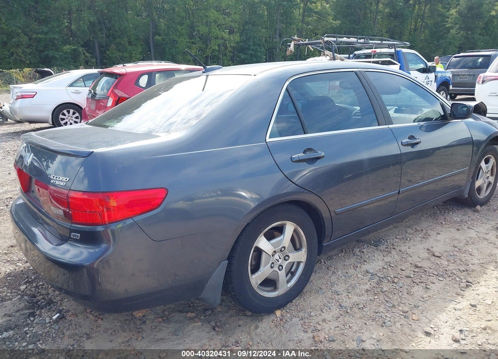 2005 HONDA ACCORD HYBRID IMA VIN: JHMCN36535C007290