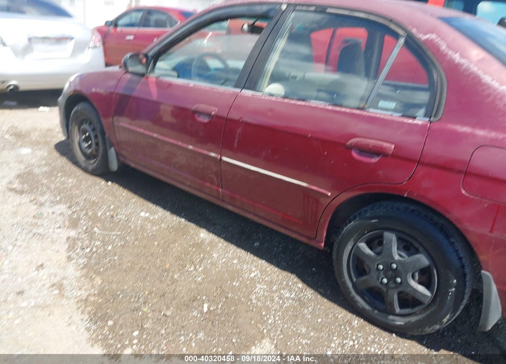 2002 HONDA CIVIC LX VIN: 2HGES16592H563315