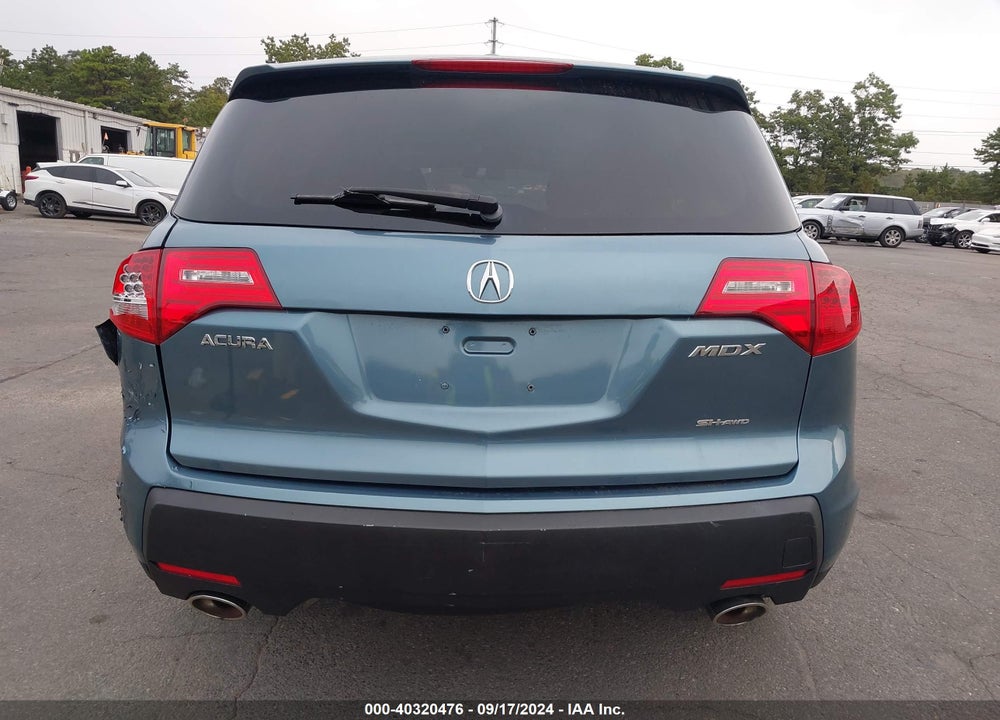 2007 ACURA MDX VIN: 2HNYD28237H545909