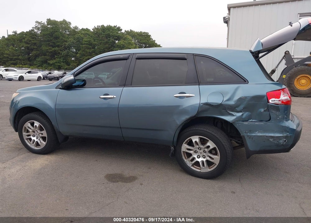 2007 ACURA MDX VIN: 2HNYD28237H545909