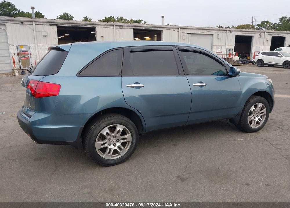 2007 ACURA MDX VIN: 2HNYD28237H545909