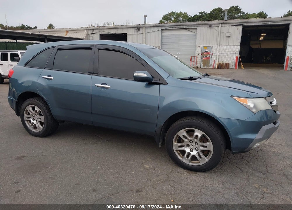 2007 ACURA MDX VIN: 2HNYD28237H545909