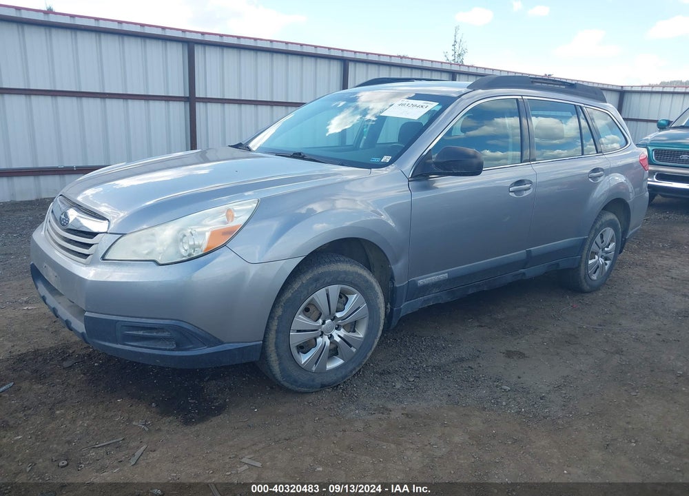 2010 SUBARU OUTBACK 2.5I VIN: 4S4BRBACXA1341190