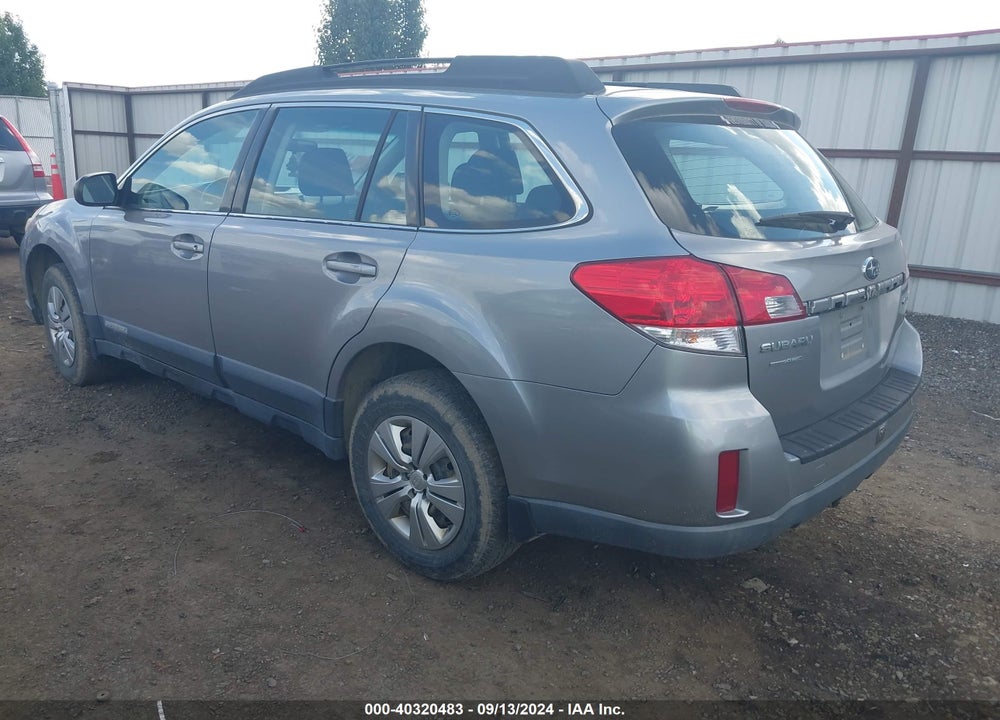 2010 SUBARU OUTBACK 2.5I VIN: 4S4BRBACXA1341190