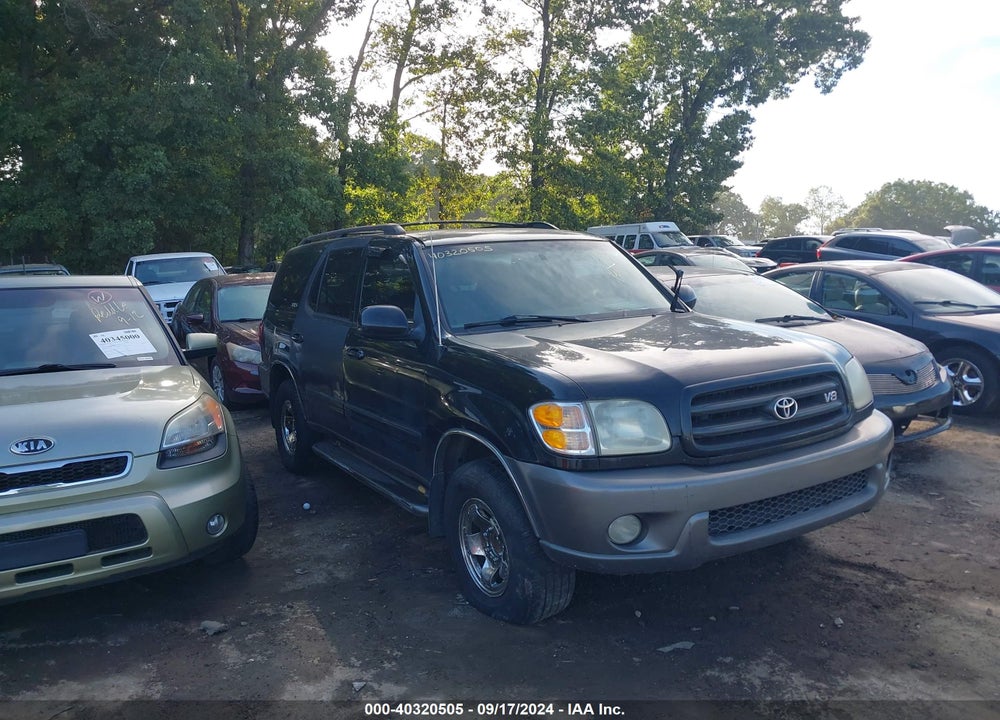 2003 TOYOTA SEQUOIA SR5 V8 VIN: 5TDZT34A63S143698