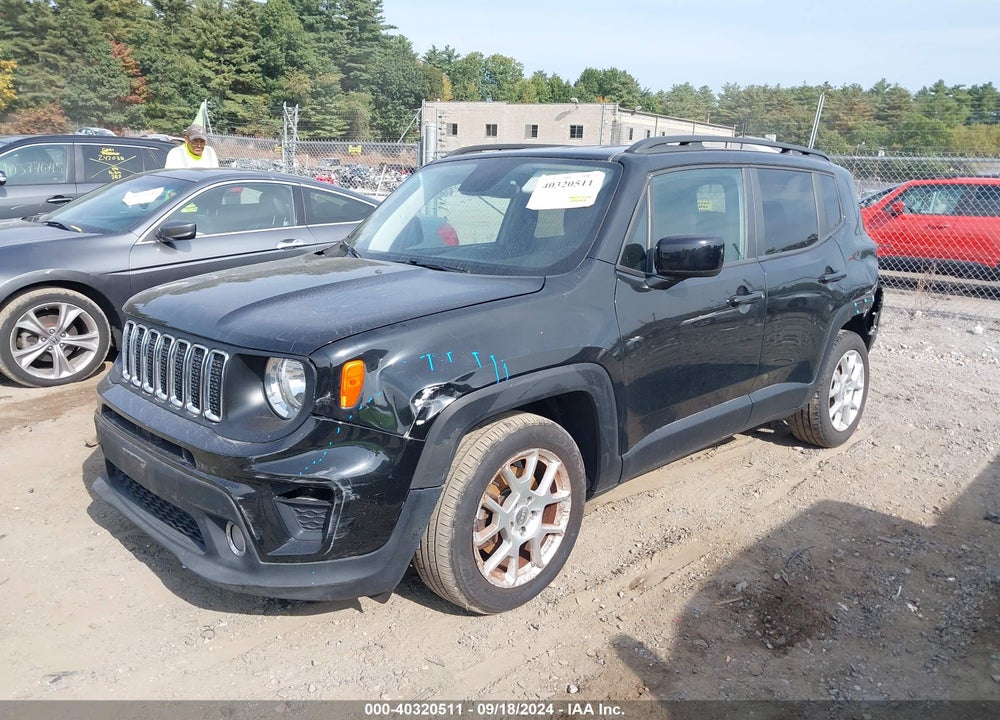 2019 JEEP RENEGADE LATITUDE FWD VIN: ZACNJABB5KPK83223