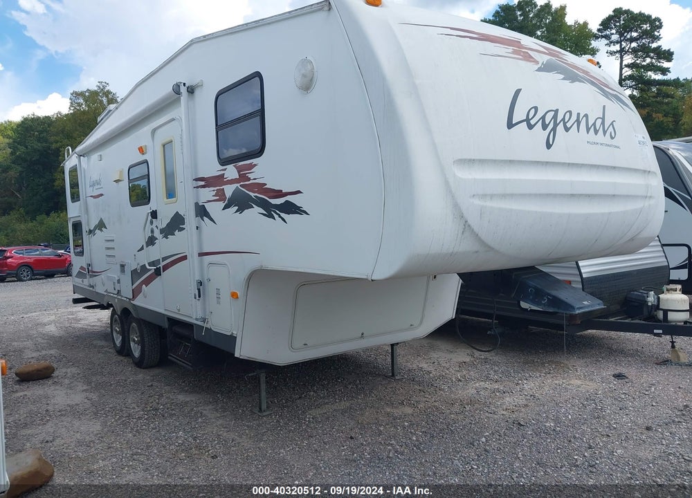2007 PILGRIM LEGENDS CAMPER TRLR VIN: 5L4FG272871032927