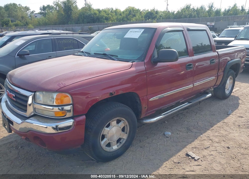 2005 GMC SIERRA 1500 SLE VIN: 2GTEK13T351254244
