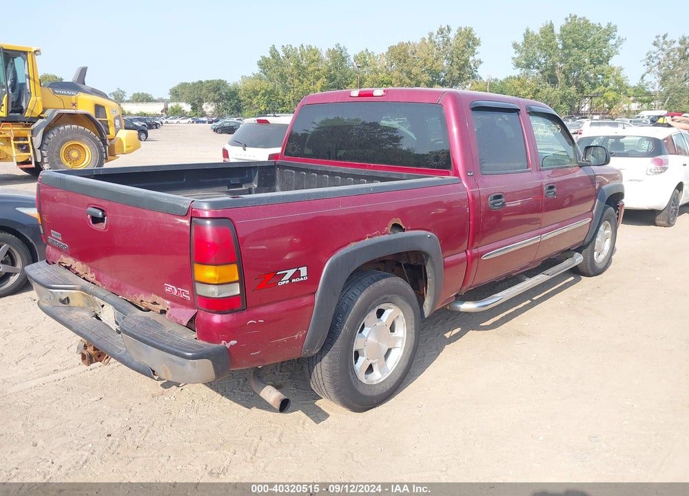 2005 GMC SIERRA 1500 SLE VIN: 2GTEK13T351254244