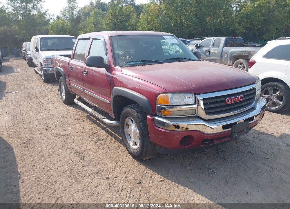 2005 GMC SIERRA 1500 SLE VIN: 2GTEK13T351254244