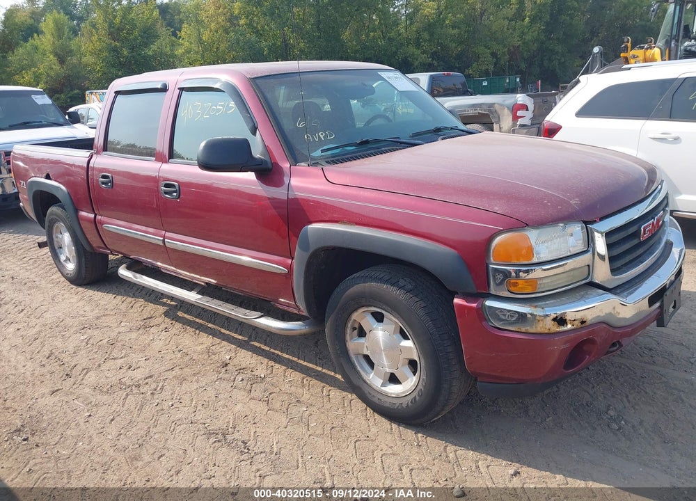 2005 GMC SIERRA 1500 SLE VIN: 2GTEK13T351254244